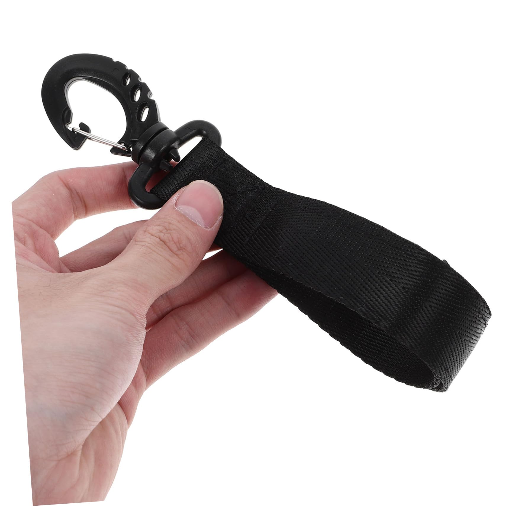 Abaodam Ocean Cordage Fixé Crochet pour Voilier Crochet De Voilier Crochet De Cravate De Yacht Fournitures De Kayak Crochet D'amarrage Pratique Plastique Black
