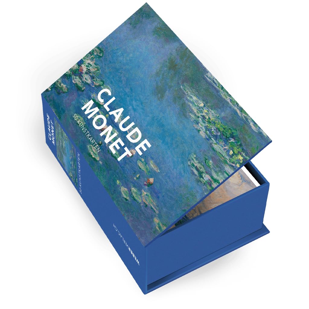 Kunstkartenbox Claude Monet: 50 Kunstkarten