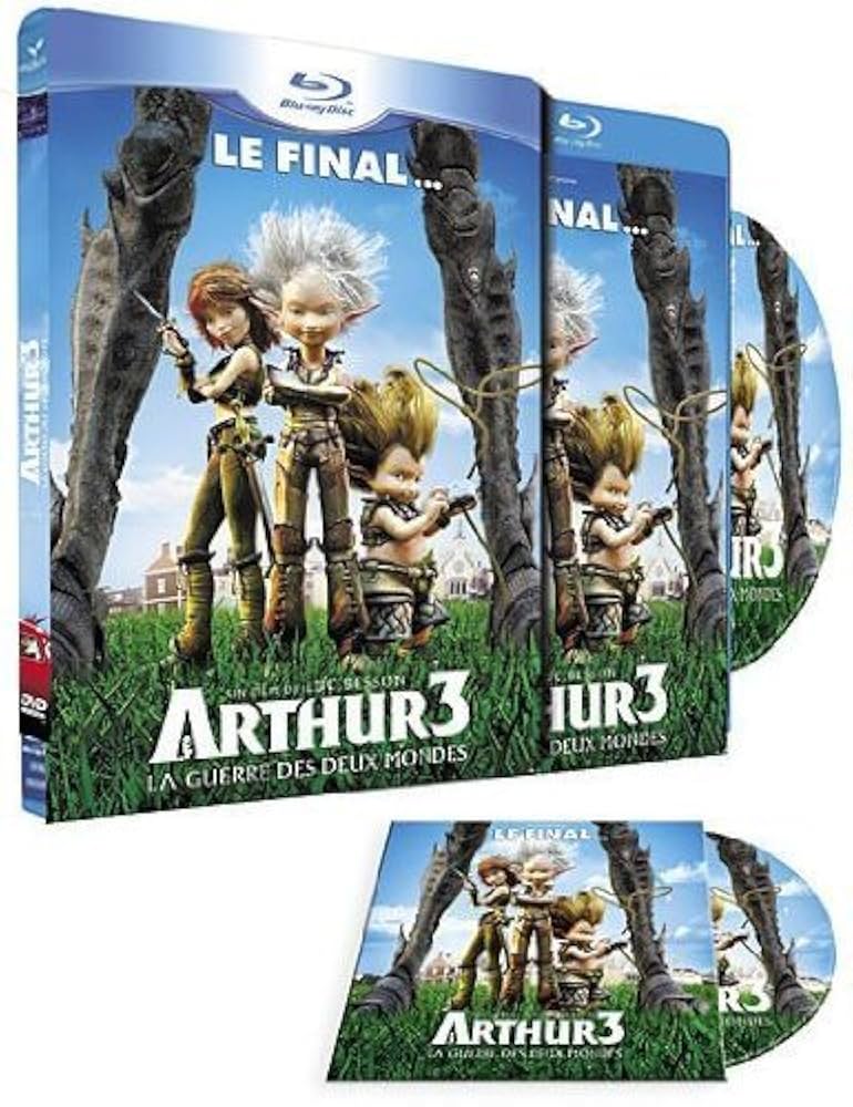 アーサーとふたつの世界の決戦 [Blu-ray] tf8su2k 551395987.jpg?1546201551