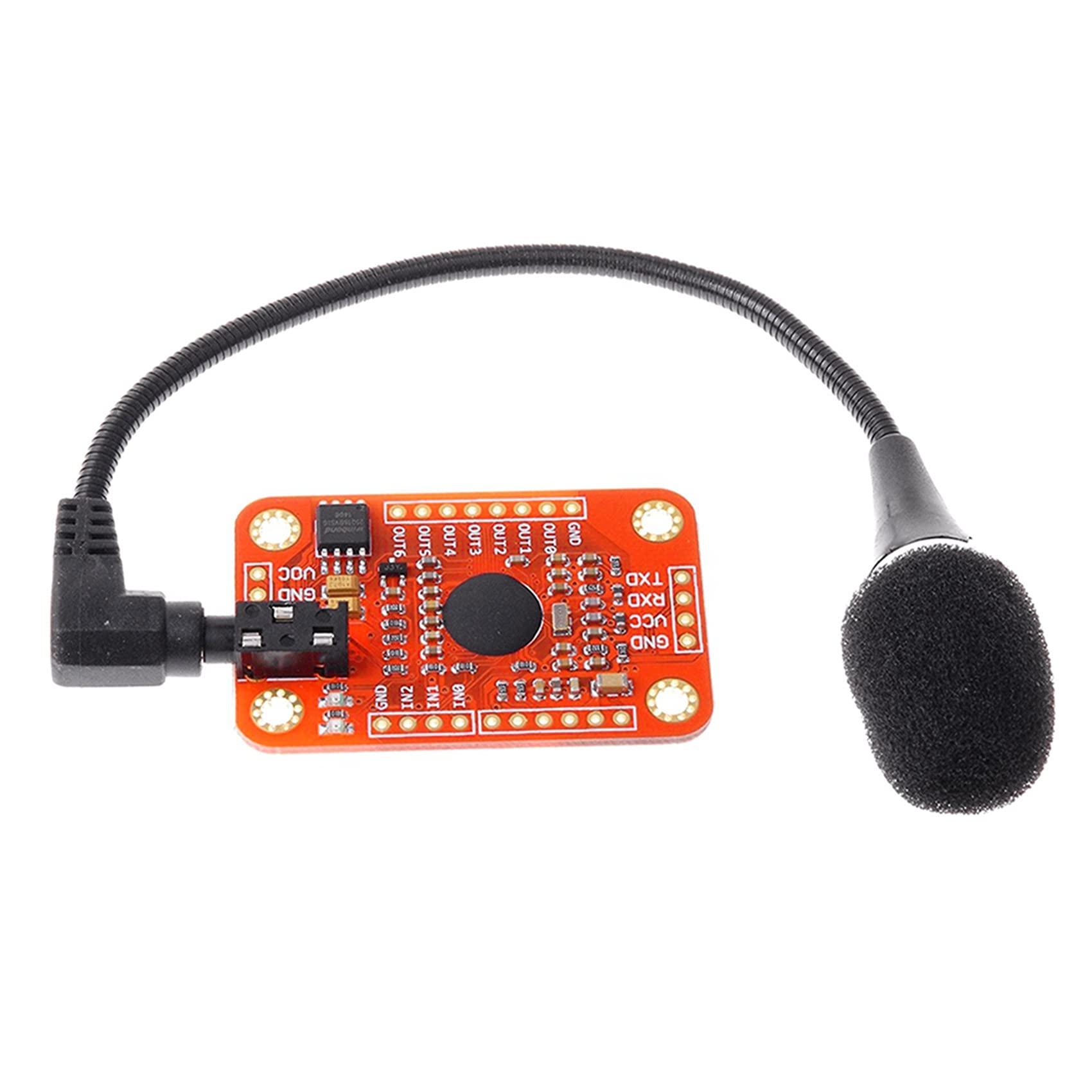 Lot de 2 modules de reconnaissance vocale V3 compatibles avec Ard pour soutenir 80 types de carte son vocale