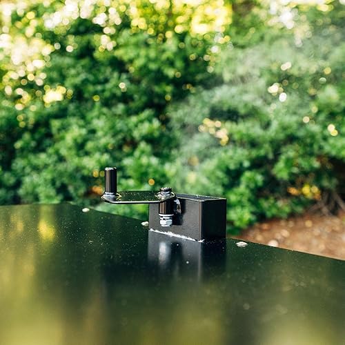 Miniatura 7 de Ash & Ember - Parrilla ahumadora de flujo inverso, ahumador vertical de carne, caja de acero duradera para cocinar al aire libre, cámaras aisladas,