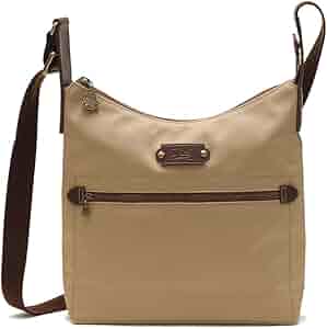 Upla ウプラ ナイロン ショルダーバッグ ブラウン UPLA 最大P+16% ウプラ ショルダーバッグ Gigogne Slimshoulder