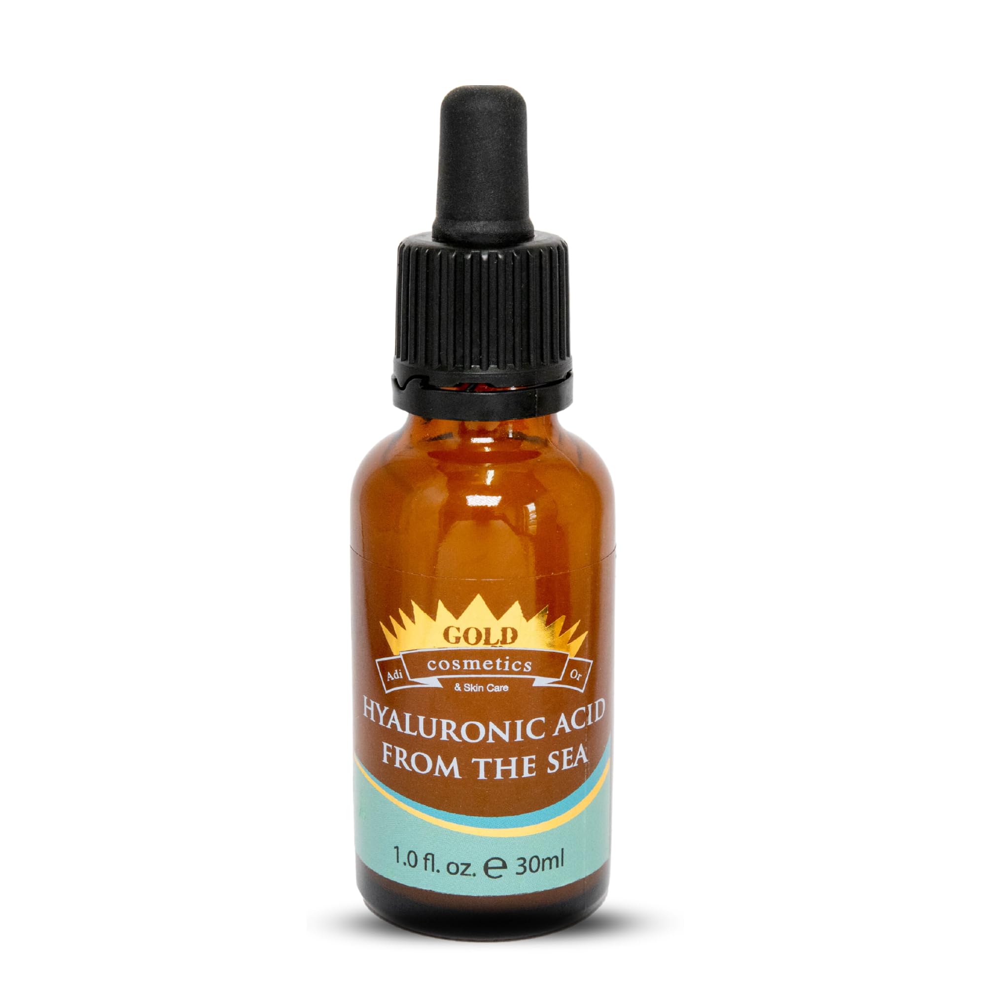 Gold Cosmetics & Skin Care Hyaluronic Acid From The Sea Serum, Skincare, Anti-Aging, For Glowing Skin, 30ml Bottle (Hyaluronic Serum, 30 ml)