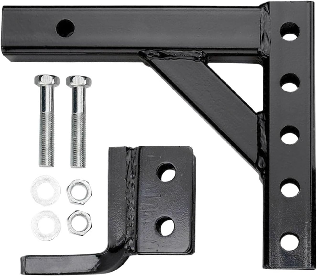 10 Inch Adjustable 4 Level Trailer Drop Hitch Ball Mount Tow for 2" Receiver RV Parts Camper Caravan Motorhome Accessories