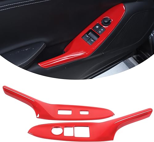 Miniatura 8 de Compatible con Mazda MX-5 ND Miata 2016 2017 2018 2019 2020 2021 2022 2023 automóvil ABS 4 piezas para puertas delanteras y traseras, aspecto