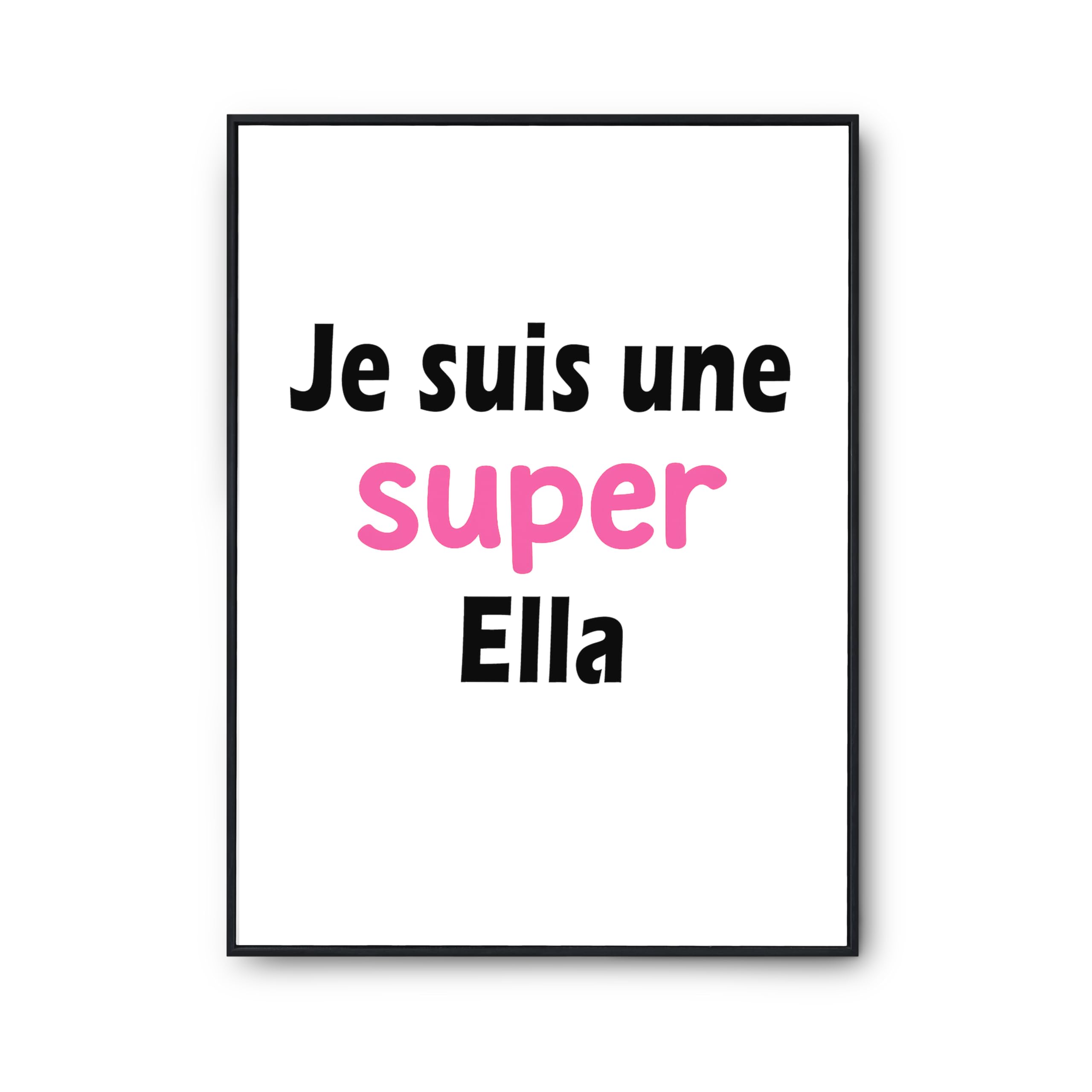 Affiche Une Super Ella 2 poster décoration murale de qualité supérieure - 6