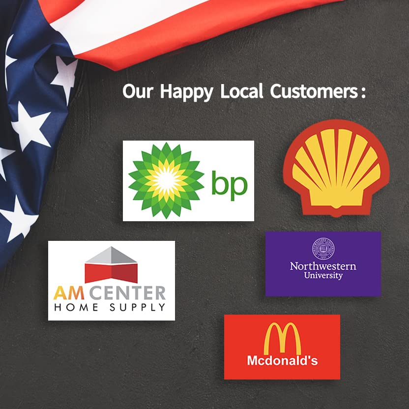 Commercial Grade Long Keychain - Slim design Heavy-Duty White for Homes, Public Restrooms…, 1.75'' x 4''