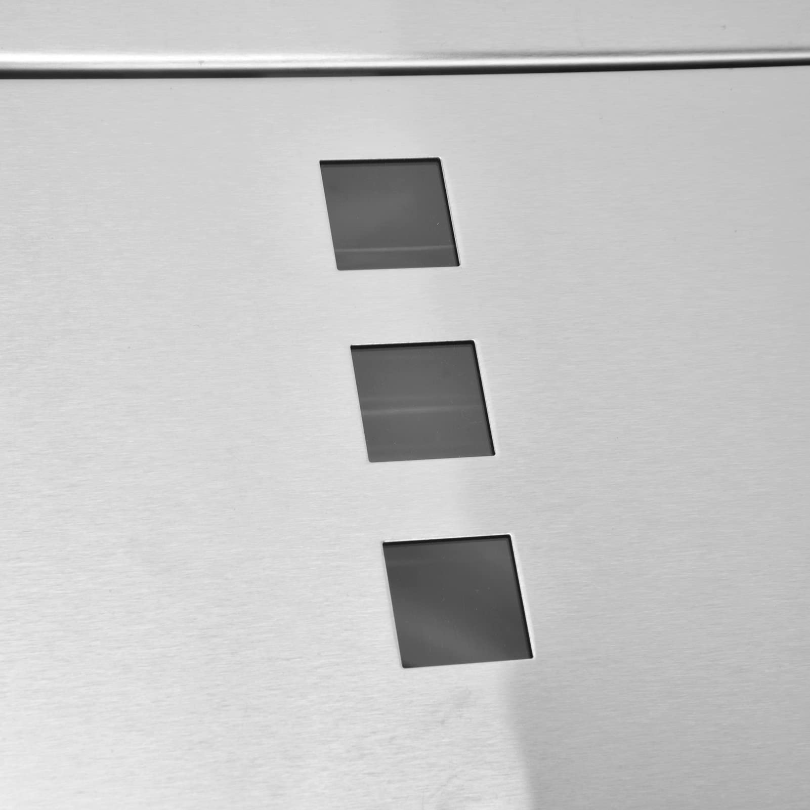 Skrzynka Pocztowa Wąska Szczelina Blokowana Skrzynka Pocztowa ze Stali Nierdzewnej do Użytku na Zewnątrz z 2 Kluczami i łatwą instalacją