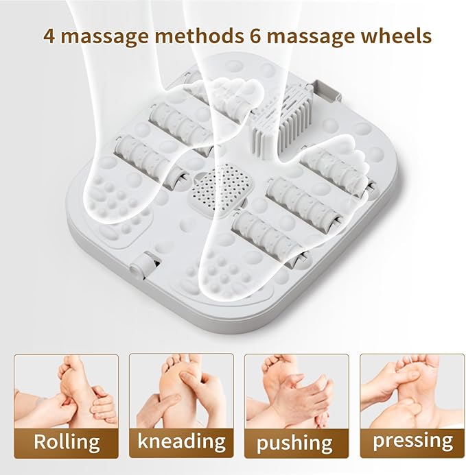 Spa de Pies Plegable con Calor y Masaje por Vibración miniatura 3