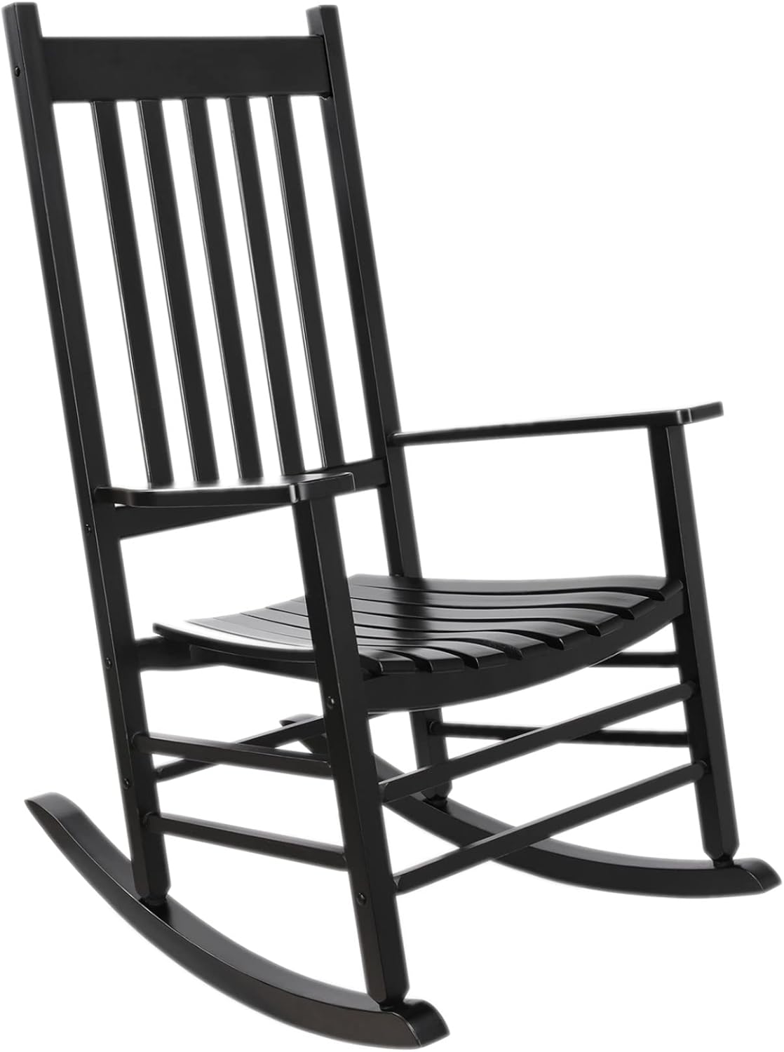 Buy Wooden Porch Rocking Chair, Black Rocking Chair, Oversized Indoor
