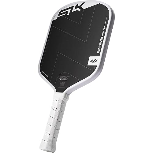 SLK by Selkirk ERA Power Pickleball Paddle | Raw Carbon + Fiberglass Face for Power & Spin | Engineered with Dynamic Fusion Core | Designed for Aggressive Players
