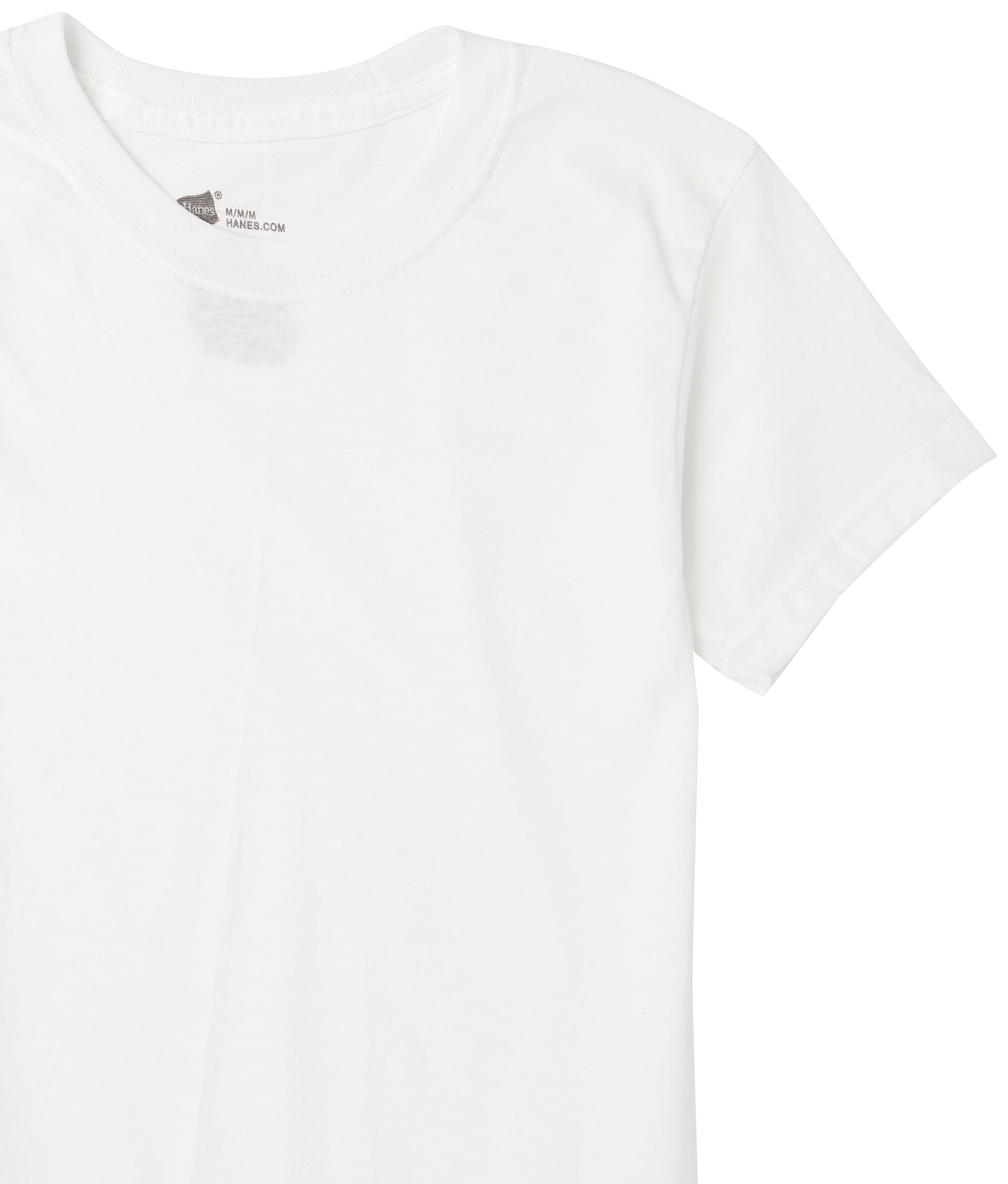 Hanes Jungen Ultimate Cool Comfort Crewneck Undershirt 5-Pack Unterwsche (5er Pack)