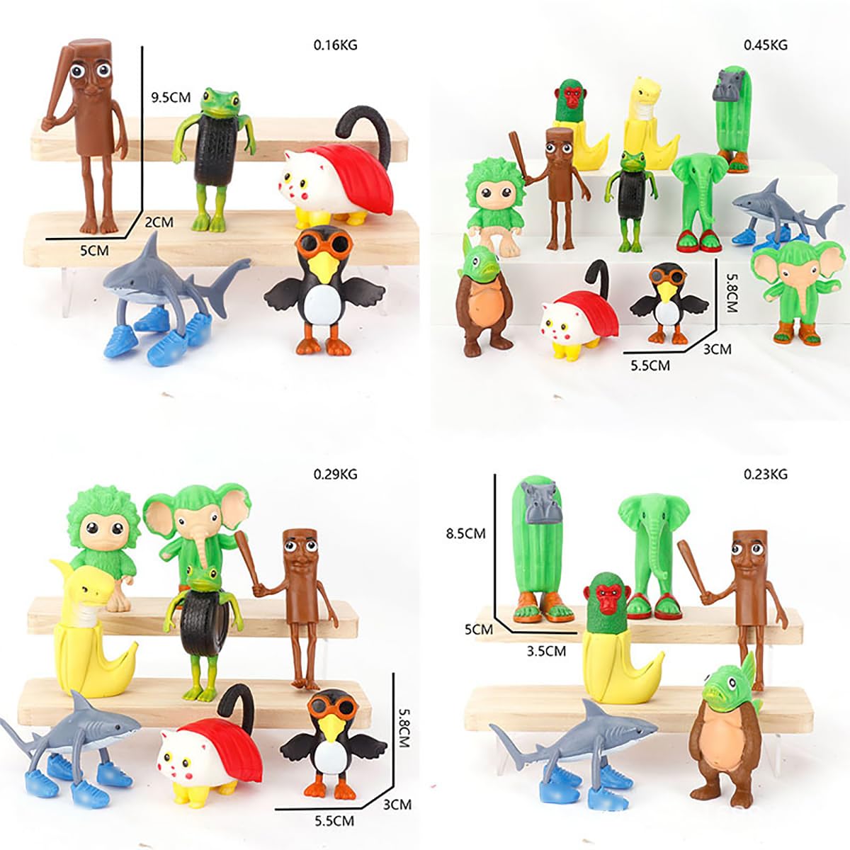 Amazon.co.jp: トゥントゥントゥンサフール フィギュア 置物