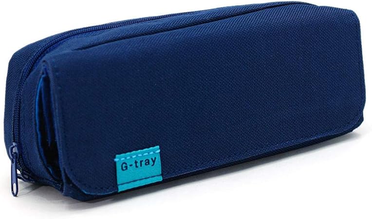 Amazon 筆箱 ペンケース ボックス タイプ 中学生 高校生 一般 シンプルガバトレー Navy 機能的 カジュアル クラックス ペンケース 文房具 オフィス用品 Amazon 筆箱 ペンケース ボックス タイプ 中学生 高校生 一般 シンプルガバトレー Navy 機能的 カジュアル クラックス ペンケース 文房具 オフィス用品