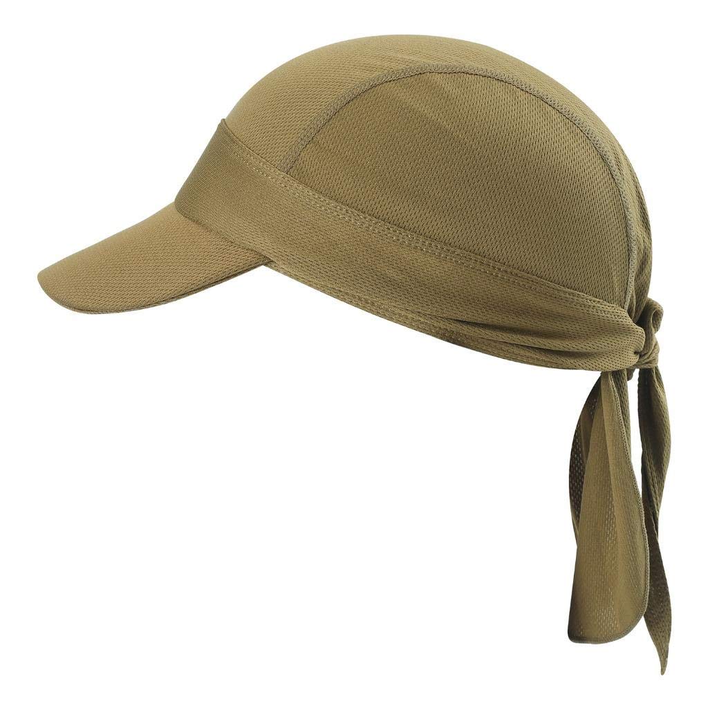 Arcweg Bandana Cap Kopftuch Mit Schirm Atmungsaktiv Pirat Kappe UV Schutz Verstellbar Bikertuch Radsport Mützen Schnelltrockned