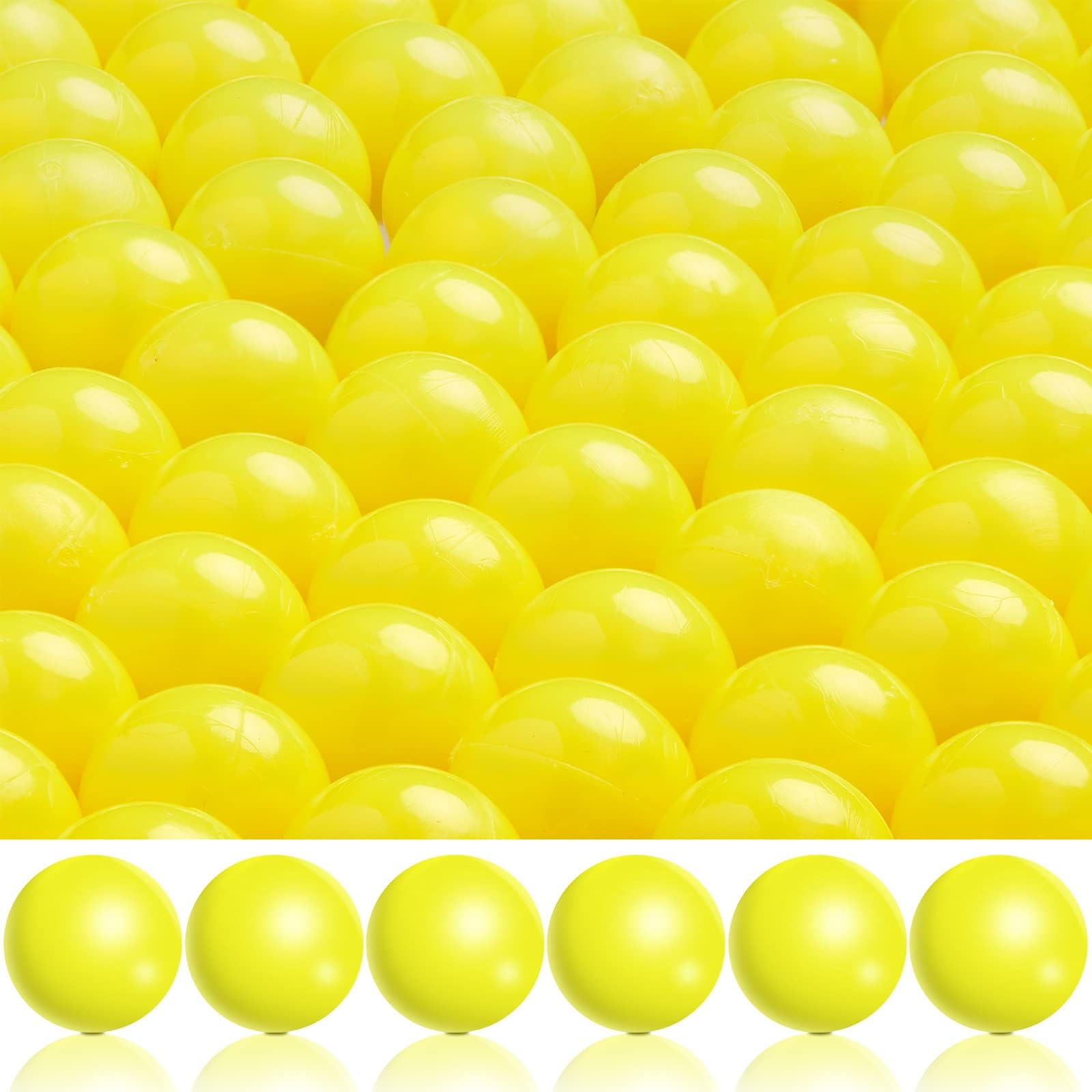 150 Pieces 68 Cal Paintballs Solid Balls 68 Breaker Balls Hard Nylon Paintball for Shooting Training Practice