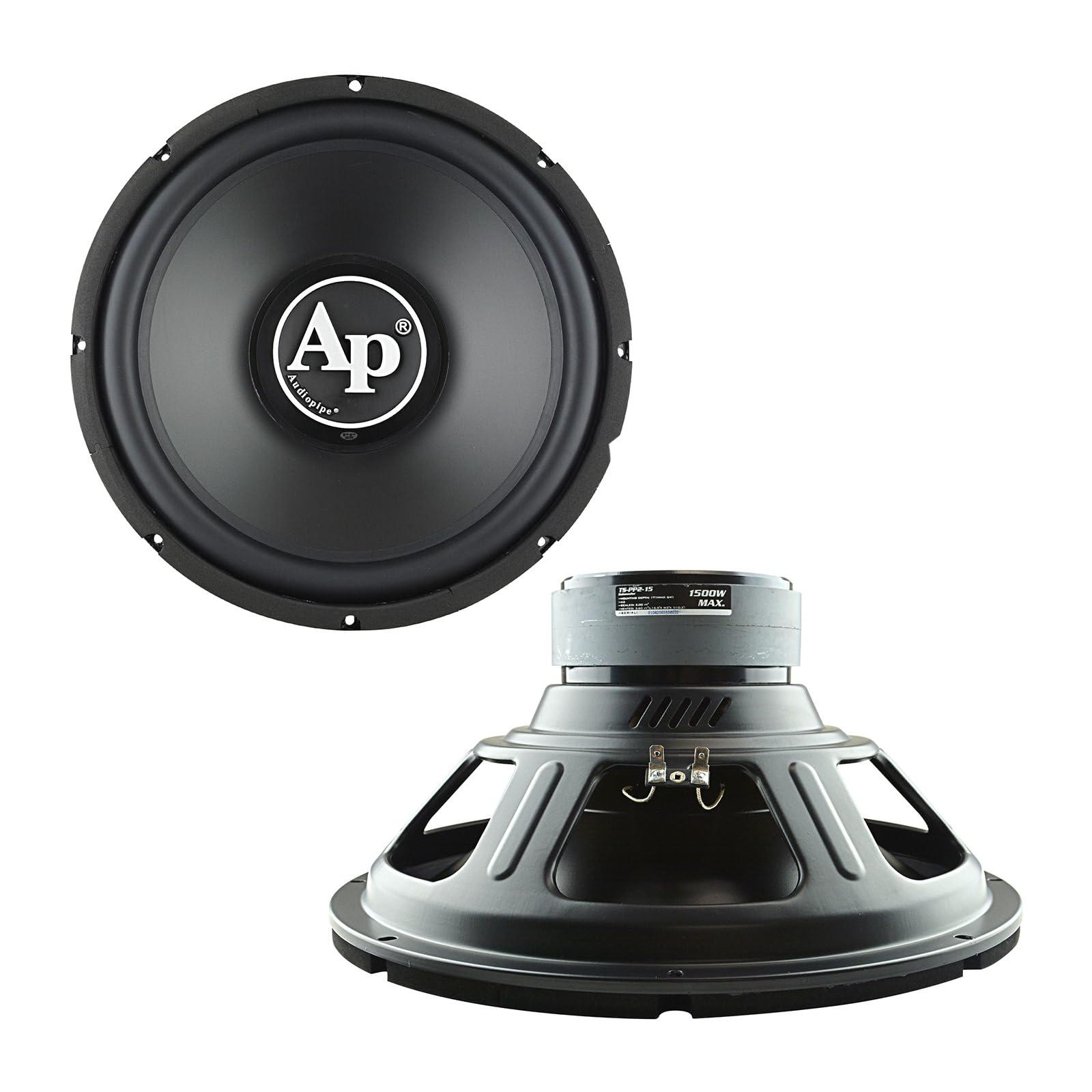 Amazon.com: Audiopipe 15” Car Subwoofer (TS-PP2-15), Singlel 4