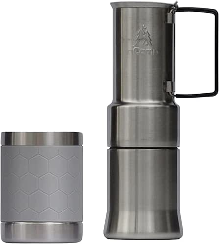 nCamp - Café, Portable Coffee Maker, Portable Espresso Machine, Compact