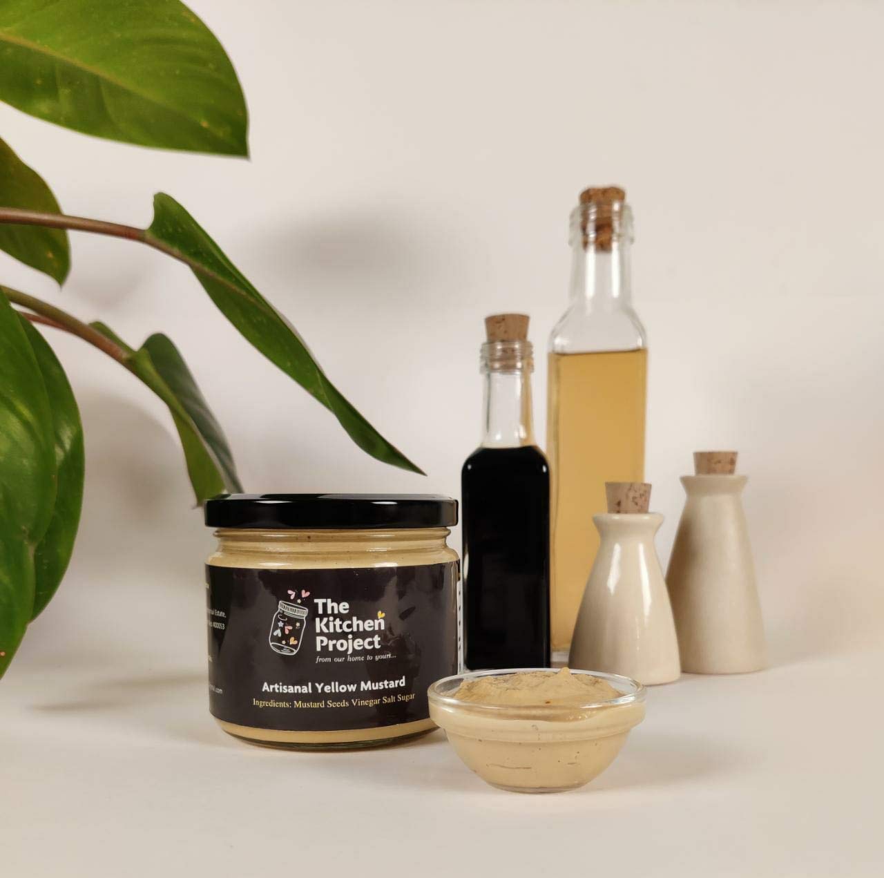 The Kitchen Project, Artisanal Yellow Mustard Spread Jar - 300 Grams. Delicious Homemade Authentic Mustard with a Strong bite. - Image 6 thumbnail