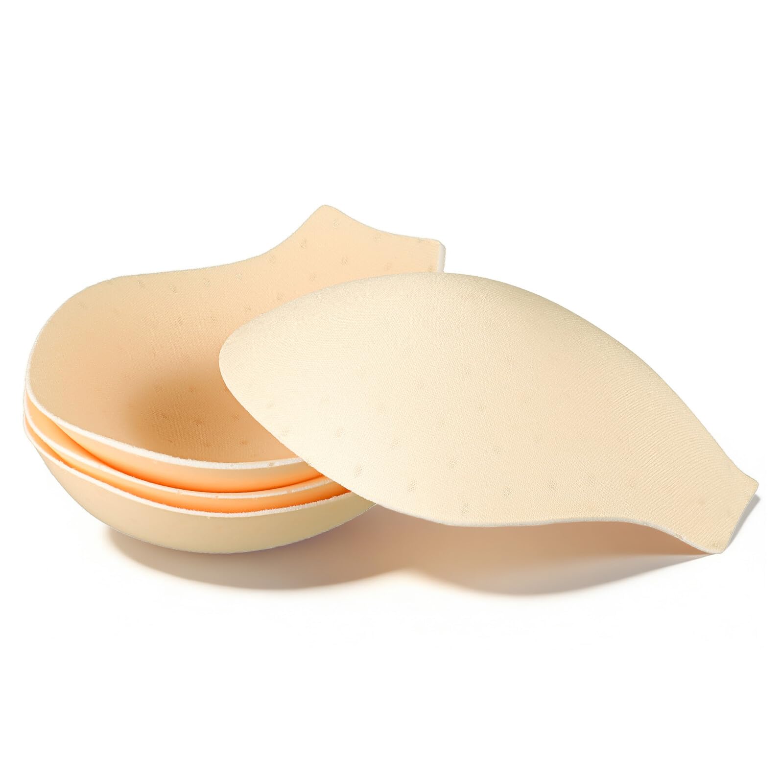 Conchiglia Protettiva Uomo in Poliester Imbottitura Traspirante a U per Slip e Costumi da Bagno, 4 Pezzi per Sport All'aperto Effetto Modellante Frontale