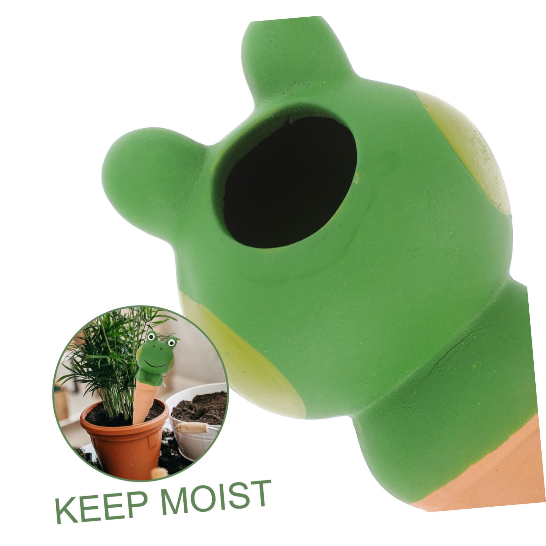 Gatuida 4pièces Lot de Globes Arrosage pour Plantes Forme De Grenouille Arroseurs Automatiques pour Plantes Intérieur Et Extérieur