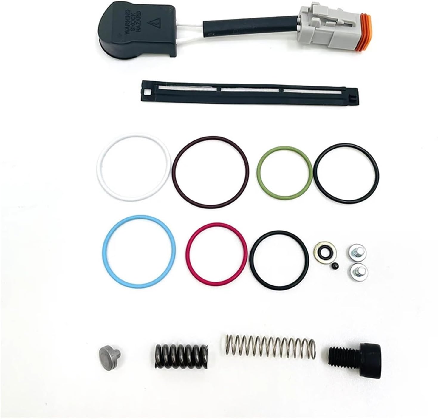 6pcs 891804-M11 3060001 Diesel Common Rail Injectors Repair kits O-Rings With steel ball Compatible With M11 N14 L10 Engine Injector