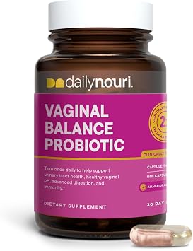 Daily Nouri Vaginal Probiotics for Women | Vaginal + Urinary Tract Health