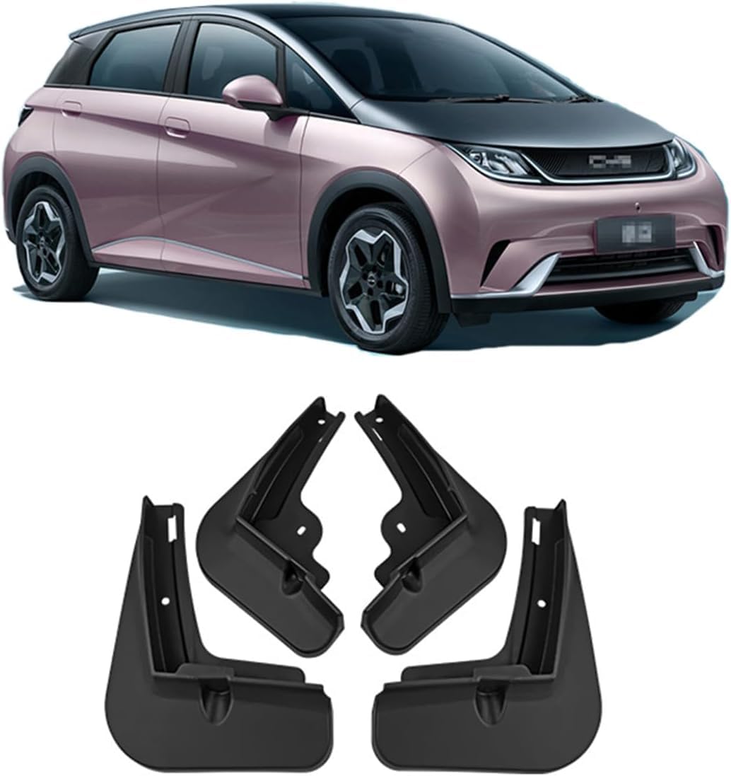 nwsplmy Car Mud Flaps for EA1 2021-2024 Splash Guards Mudguards Front Rear 4pcs - Anti-Scour & Impact Resistant, Heavy Duty Stone Shield