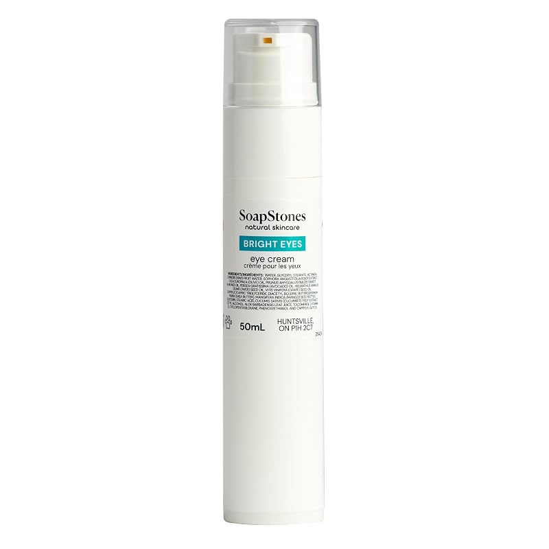 Creme para a região dos olhos Soapstones Natural Skincare com manteiga de karité, óleo de abacate e óleo de amêndoas doces
