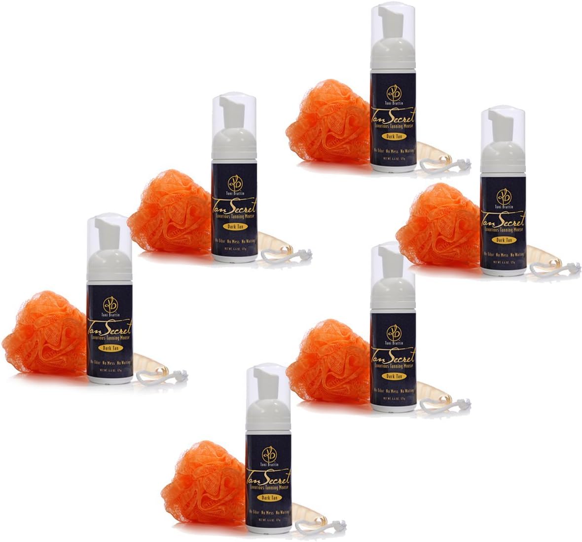 6 Pack: Tan Secret Luxurious Tanning Mousse 4.4 oz