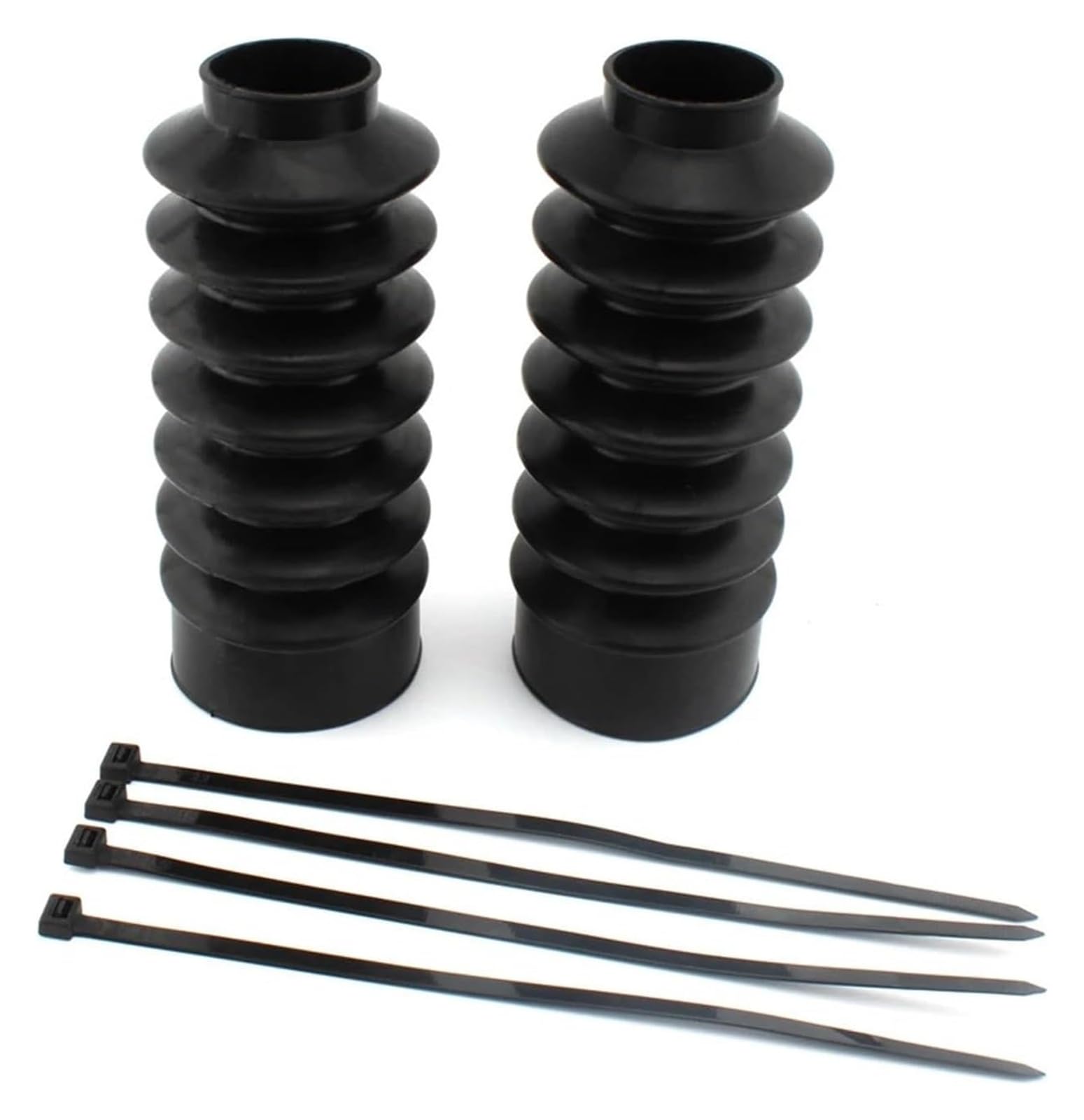 Motorrad-Vorderradgabel-Schutzabdeckung, 2 Stück | Passend for Harley Davidson Sportster XL883/1200 FXD 39 mm Gamaschen Gators
