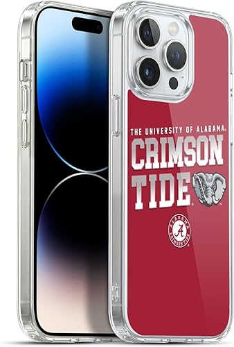 Miniatura 400 de Head Case Designs Funda de gel con logotipo oficial de la Universidad de Alabama UA [protección de grado militar] compatible con Apple iPhone 11