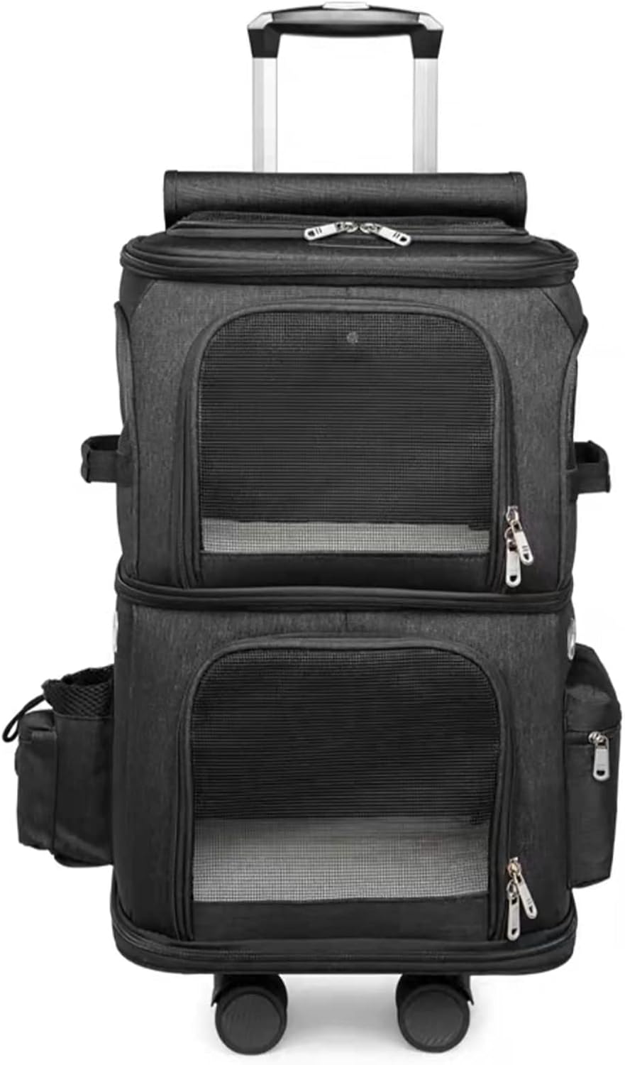 ZYLEDW Cat Carrier, Cat Carrier for 2 Cats, Large Space Double