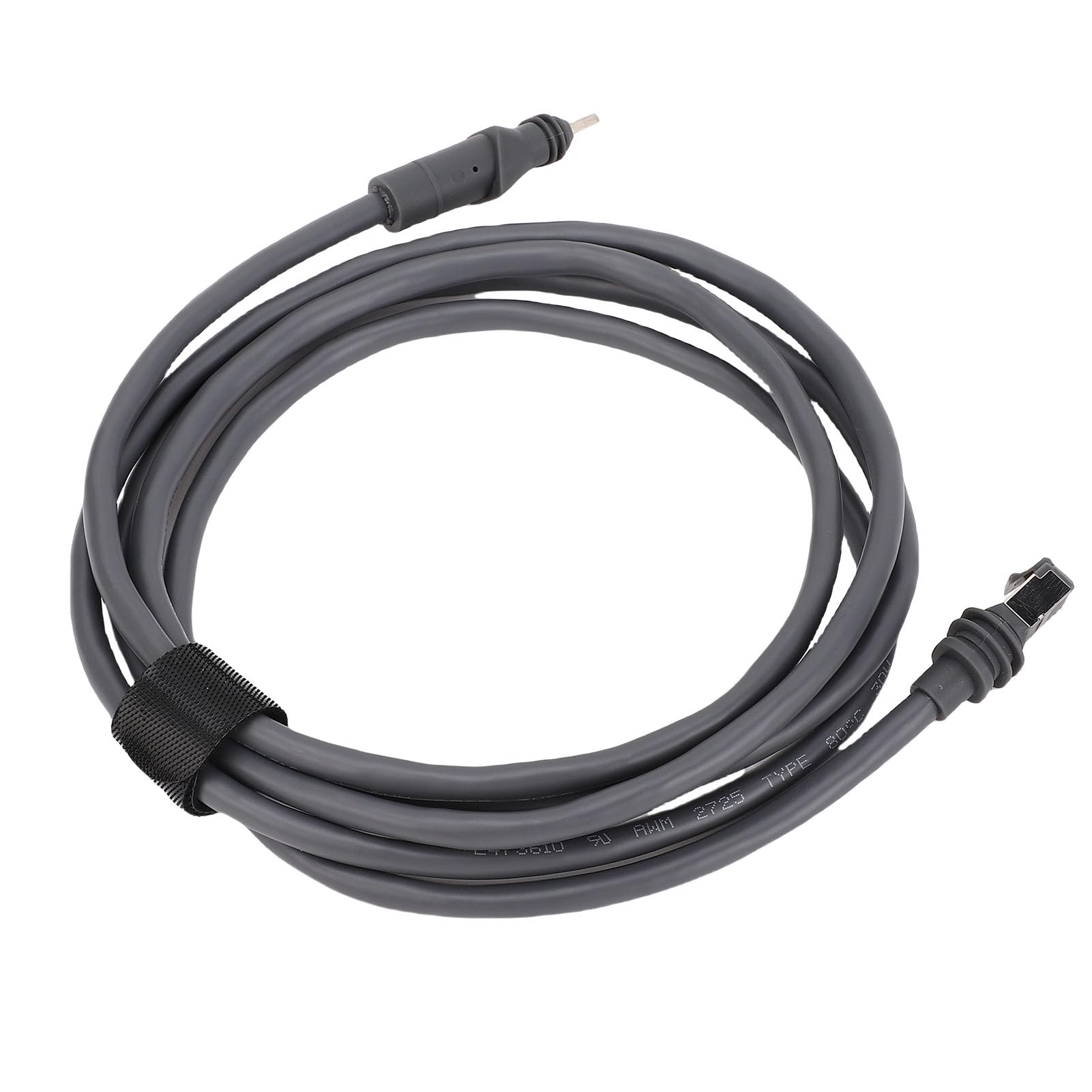 Kabel Przedłużający Ethernet 26AWG 25M ​​82FT, Jednożyłowy, Miedziany, Wodoodporny Kabel do Anteny Satelitarnej IP68, Wodoodporny Przewód Ethernet z PCV, Odporny na Mistyczne/fantasy, dla Gen 3