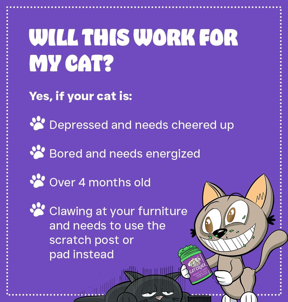 Cat Crack Organic Catnip 1 Cup and 4 Cups Bundle, Premium Safe Nip Blend, Infused with Maximum Potency Your Kitty Will be Sure to Go Crazy