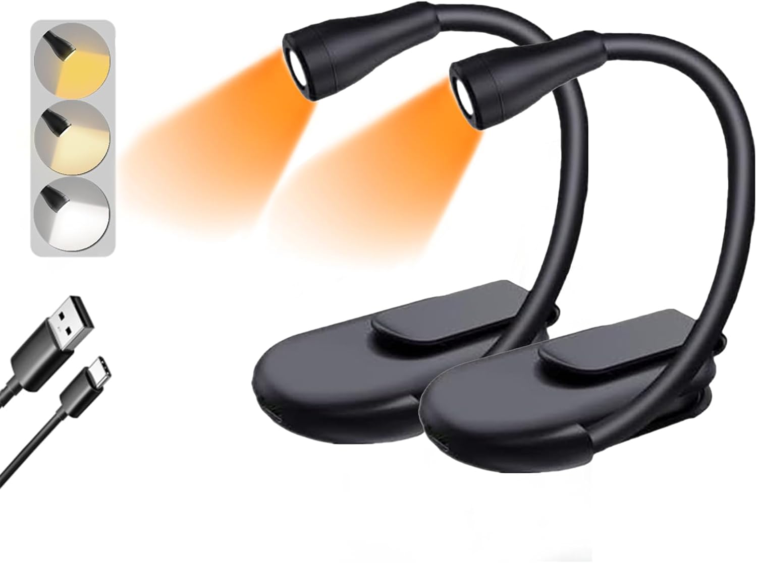 Book Lights for Reading at Night in Bed,Reading Night Lamp Book Lights