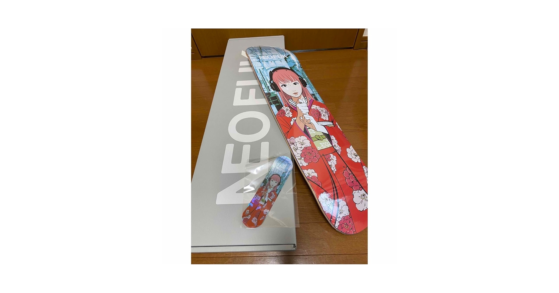 M:i:FIX backside works. neofuk deck セット NEOFUK スケートボードデッキ デッキスタンド M:i:FIX 植物連鎖