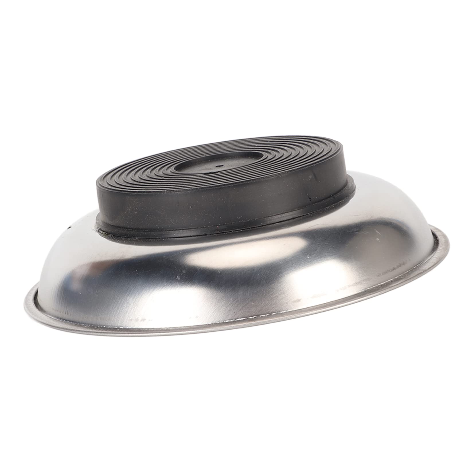Tazza Magnetica per Ago, Porta Ago Magnetico, Leggera, Portatile, Forma Adorabile, Magnete Potente, Acciaio Inossidabile Liscio per Cucire (Rotondo (4,3x1,2 pollici))