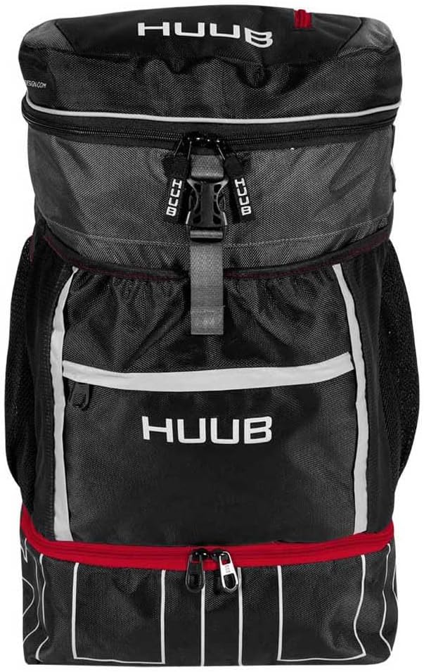 Transition II Backpack, Black/Dark Red