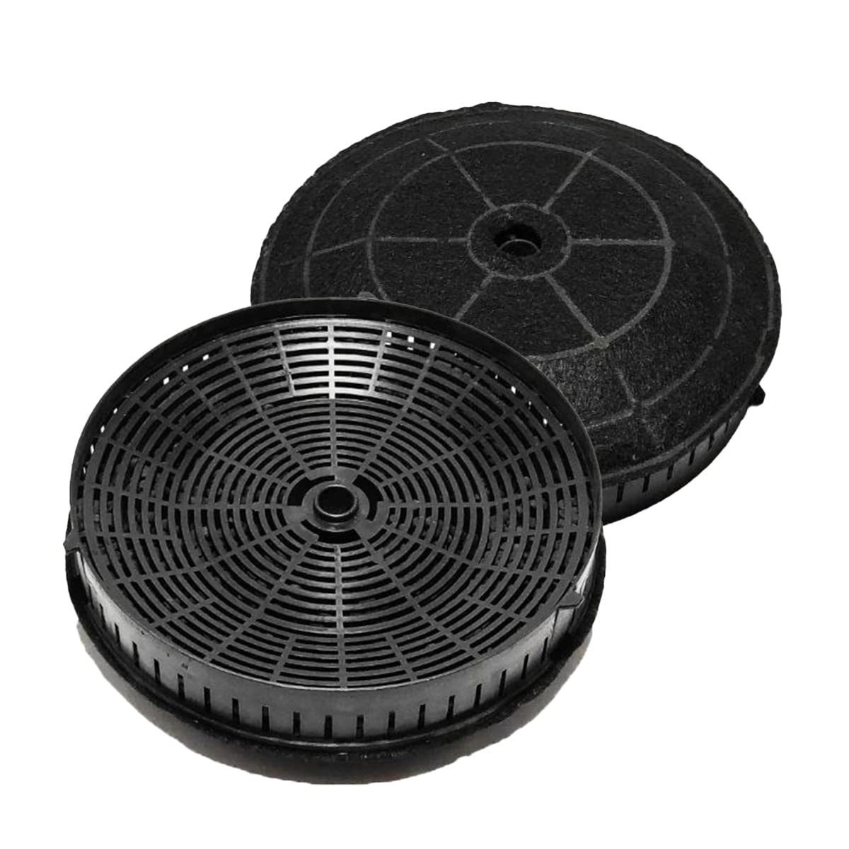 EVAYP / 2x Filtre à charbon actif/Convient pour AEG Electrolux Elica Whirlpool Bauknecht / 4055171138 405517113-8 4055217501 484000008824 CFC0038668 Type57 CHF57 NYTTIG FIL440 pour hottes de cuisine