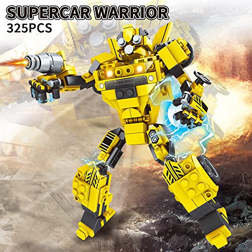 Mesiondy Robot Building Toy Set, Including 2 Transforming Robot Building Kit, Truck Soldier Overrun Soldier, Construction Truck Blocks Toys For Boys Age 6 7 8 9 10+ Year Old (643 Pieces) #TOP2