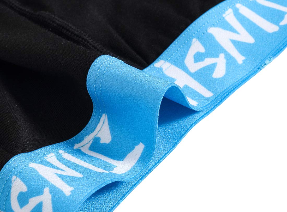 JINSHI Boxer bambù Lungo Uomo Mutante Intimo Pantaloncini Microfibra Slip Trunk Pacco di Grande Taglia