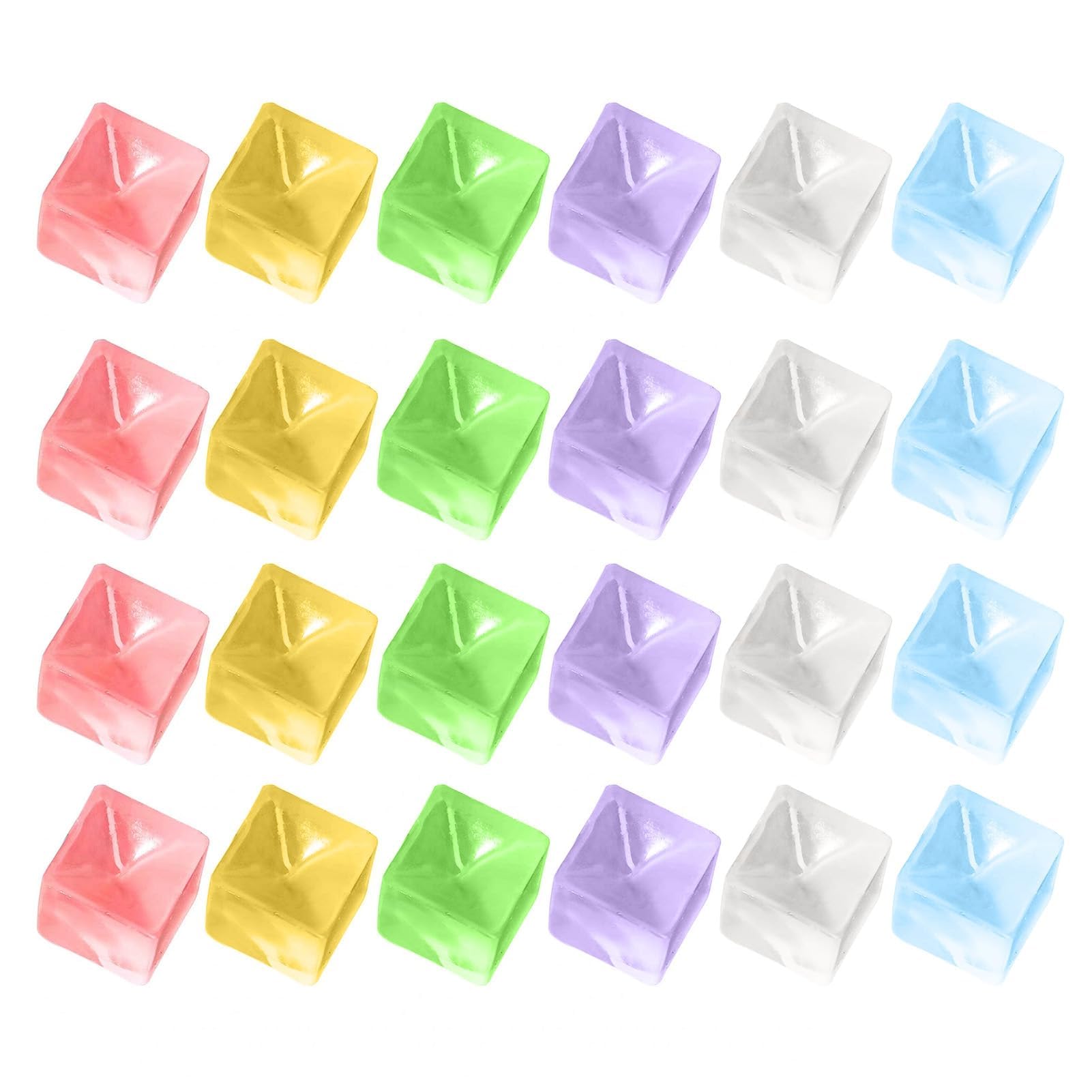 Amazon | アイスフィジェットスクイーズトイ 24個 子供用 四角い形の