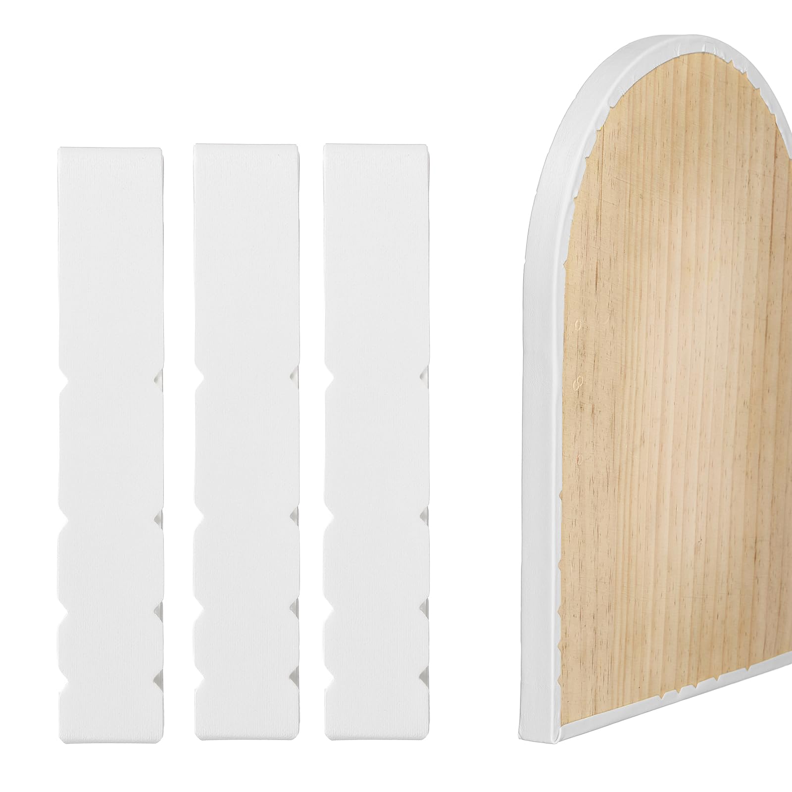 YELARXI Pickleball Edge Guard Tape, Paddle Edge Cover, Pickleball Protection Tapes Pickle Ball Paddle Accessories 20mm Width & 3 Pcs & White -Fitting for (Training/Practice/Matches)