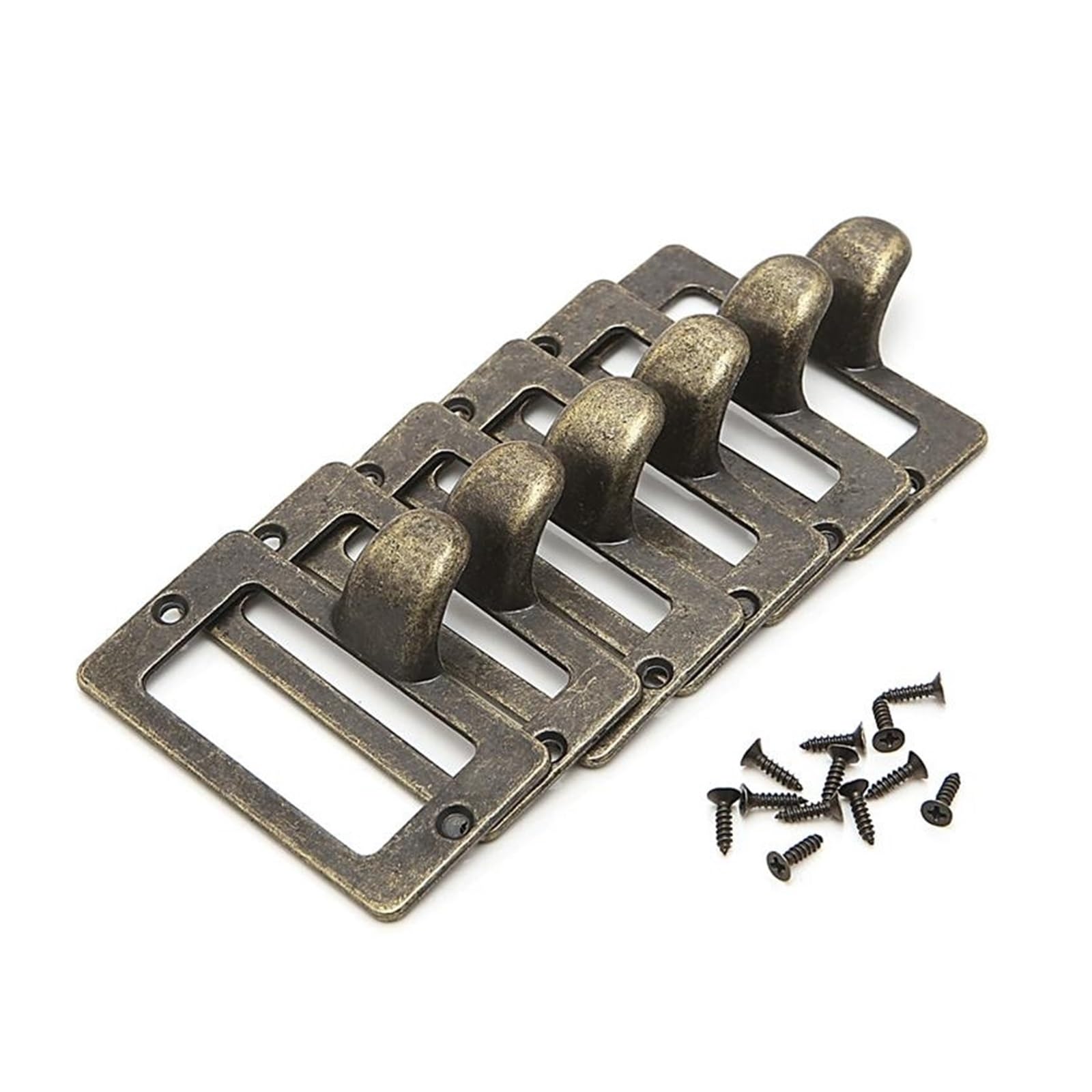 Cidegoo 50Pcs Metal Alloy Drawer Label Holders for File Cabinet Card Frame