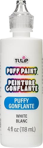 Miniatura 25 de Tulip pintura en relieve para tela 4 onzas Morado brillante