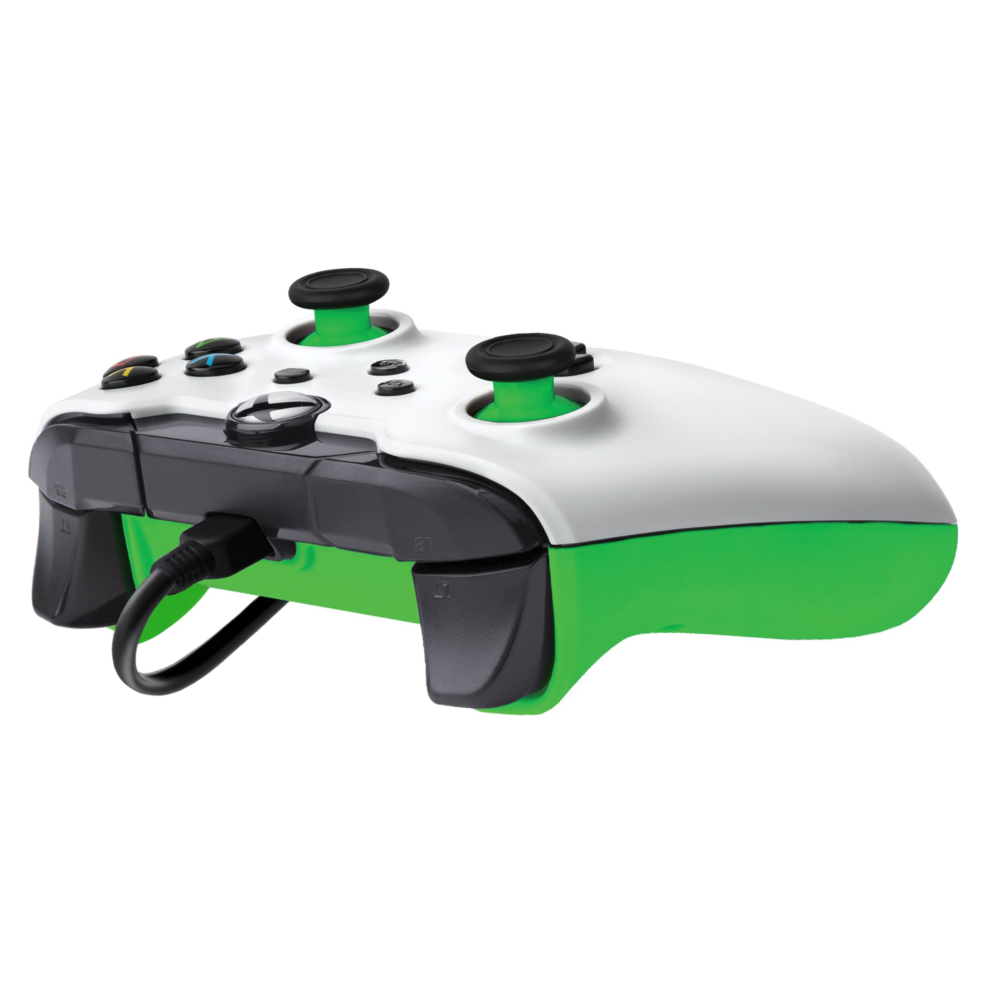 PDP Wired Video Game mando Neon White for Xbox Series X|S, Gamepad, Gaming mando, Xbox One, Officially Licensed