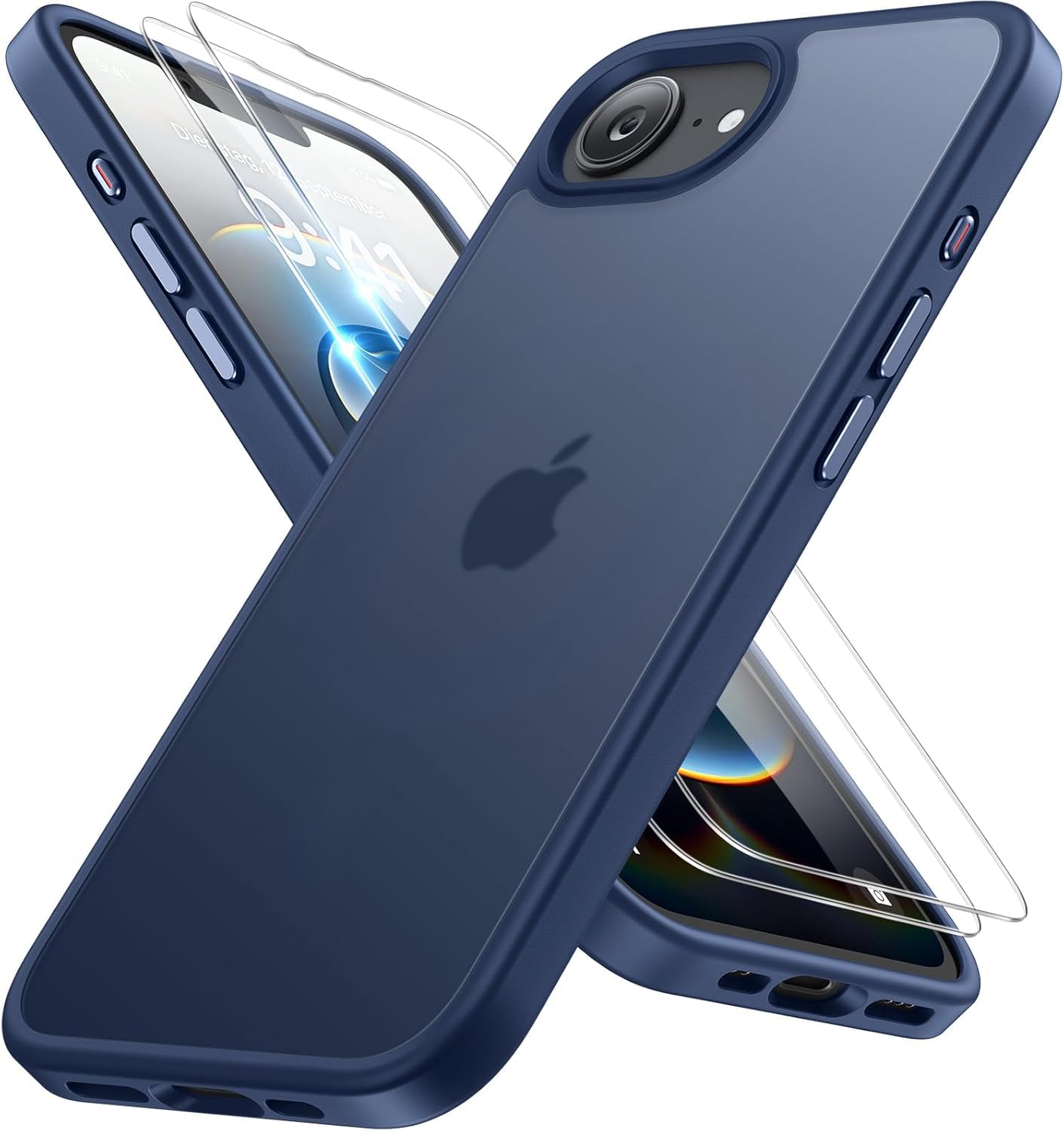 Miracase Magnetisch für iPhone All Series Hülle mit Magsafe [TOP Militärschutz & Magnetkraft] Stoßfest Kratzfest mit Samtiger Haptik Extrem Langlebig Handyhülle für iPhone