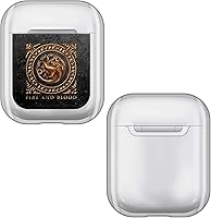 Vista 7 de Head Case Designs Funda de carga de cristal duro transparente con licencia oficial de HBO Game of Thrones House Stark Distressed Sigils compatible