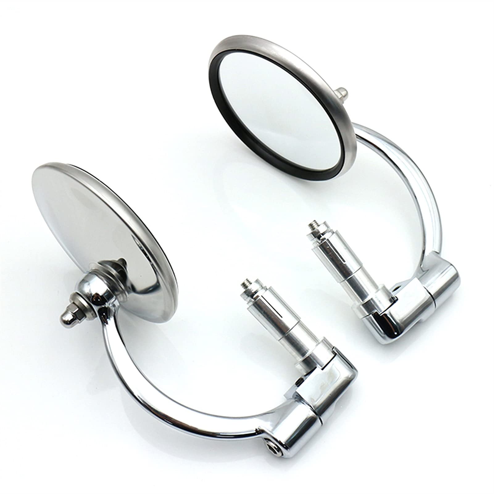 Liudan Specchietti Laterali della Motocicletta Specchi for la Barra retrovisore della Moto for Gli specchi for l'incrociatore Chopper Bobber Cafe Racer CBR crf YZF ATV CF